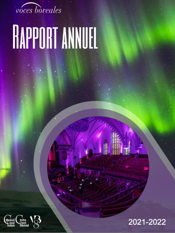Page de couverture du rapport 2021-2022