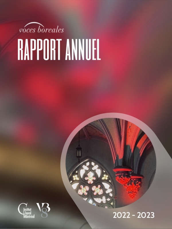 Page de couverture du rapport 2022-2023