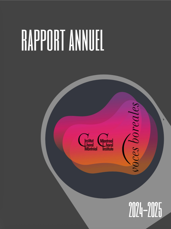 Page de couverture du rapport 2024-2025
